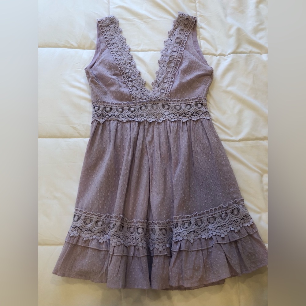 Hello Molly Why Sit and Wait Dress Lavender